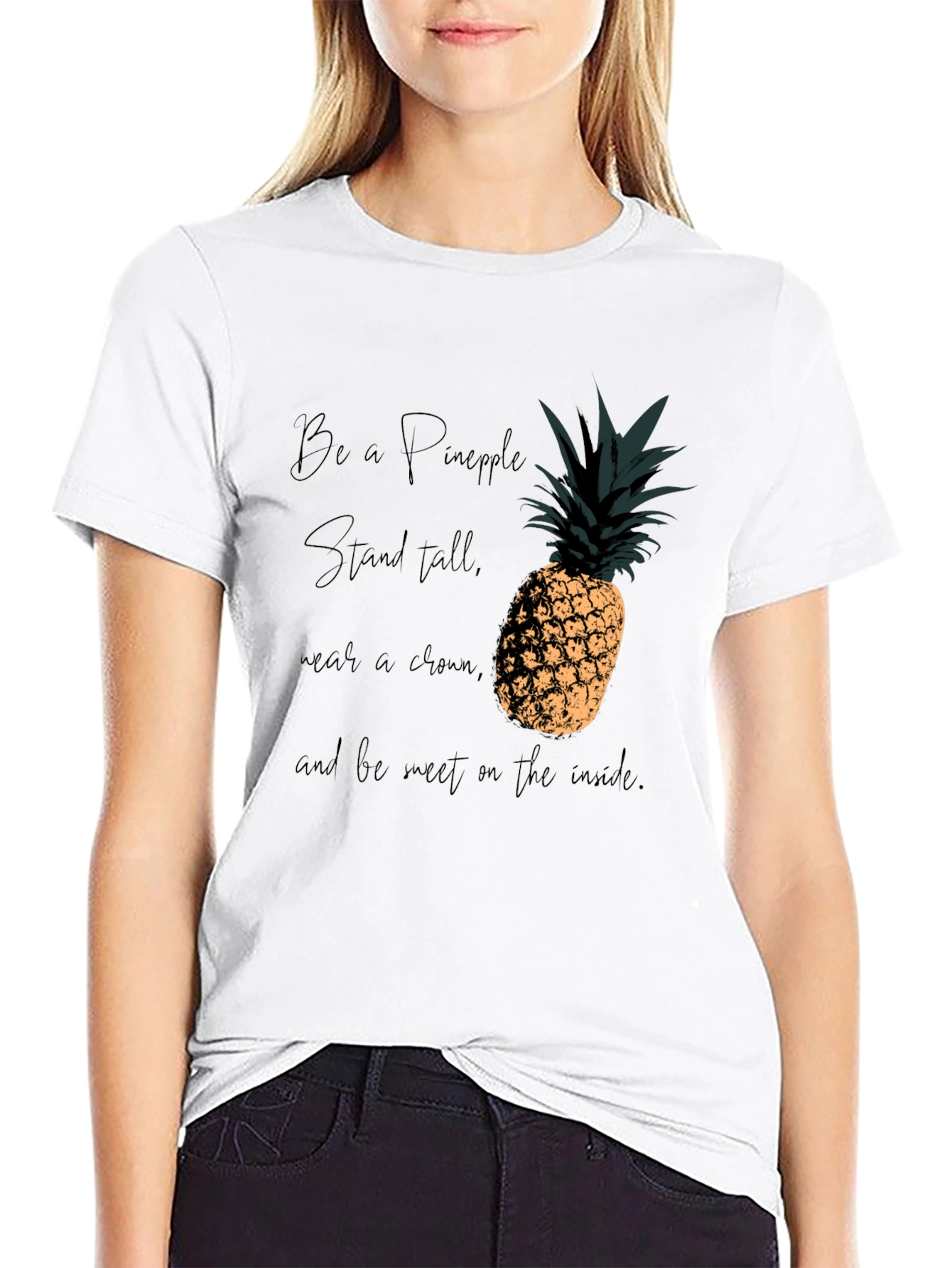 Be a Pineapple Graphic T-Shirt
