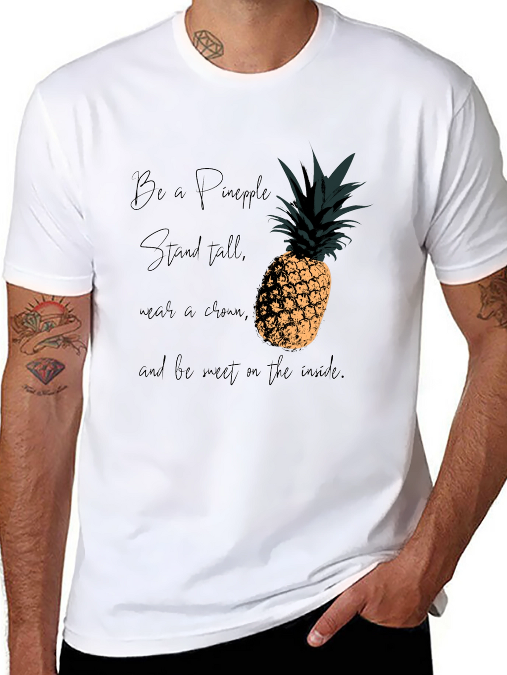 Be a Pineapple Graphic T-Shirt