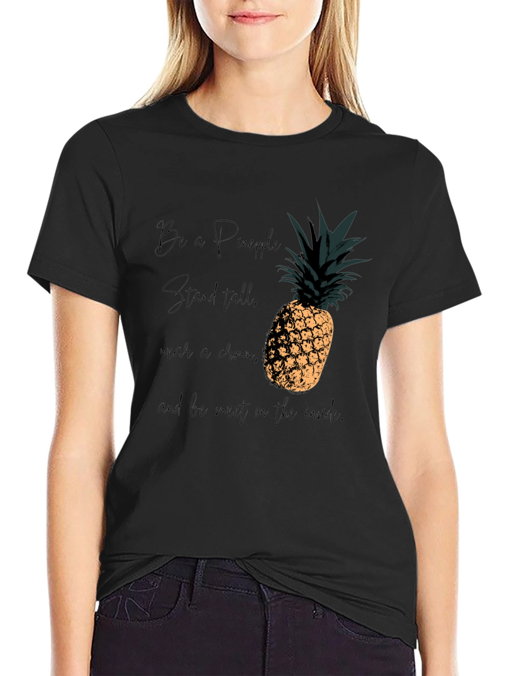 Be a Pineapple Graphic T-Shirt