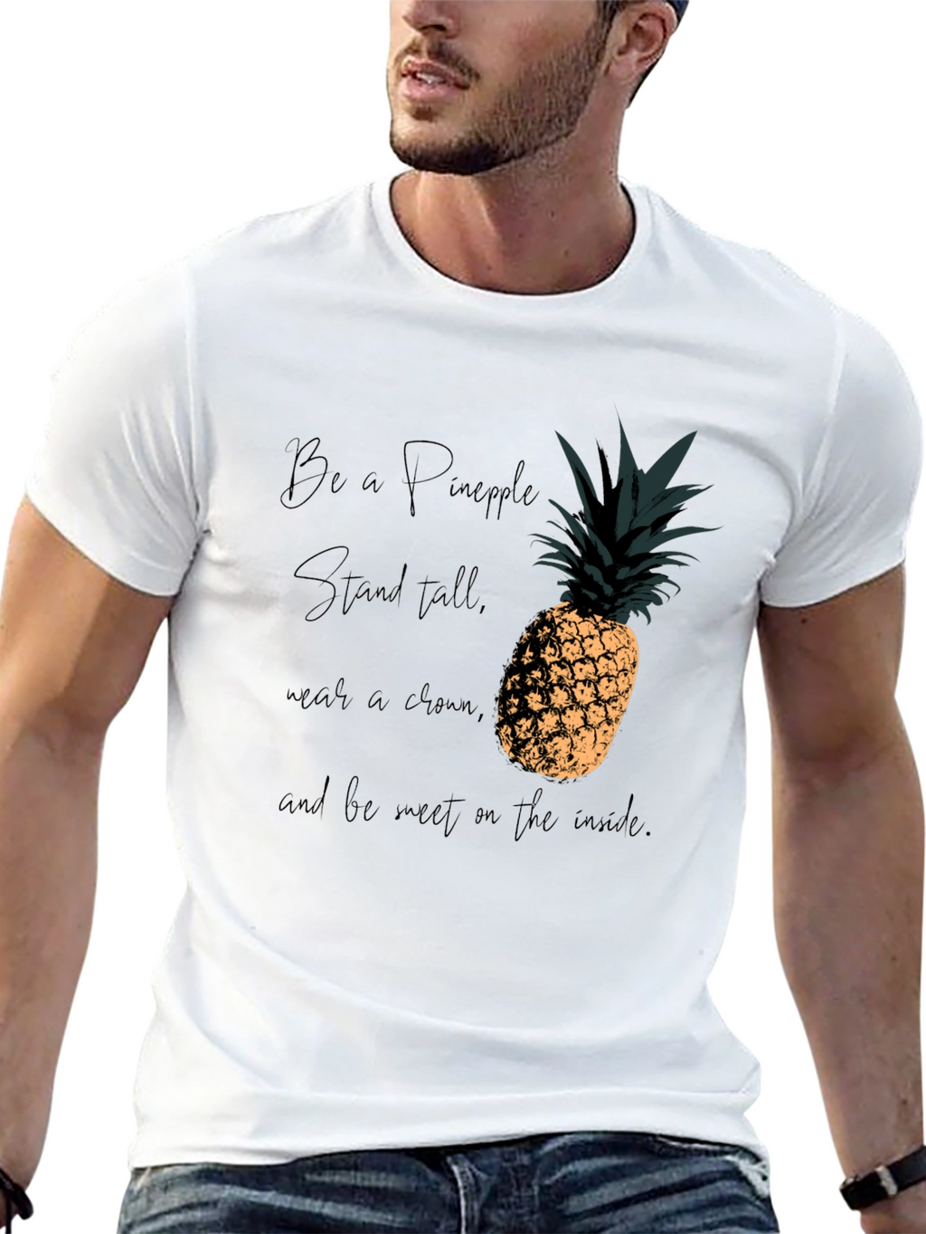 Be a Pineapple Graphic T-Shirt