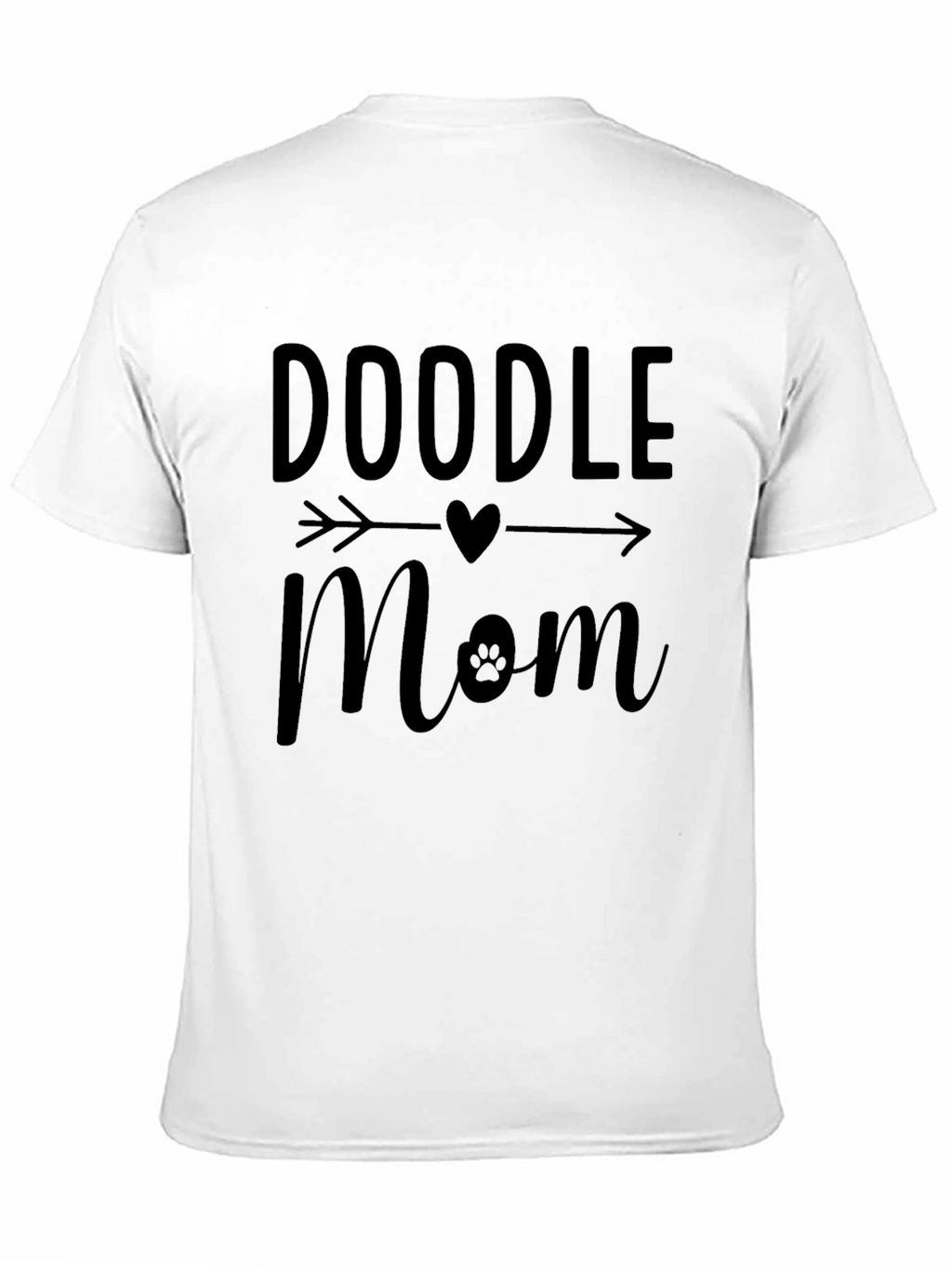 Doodle Mom Black T-Shirt