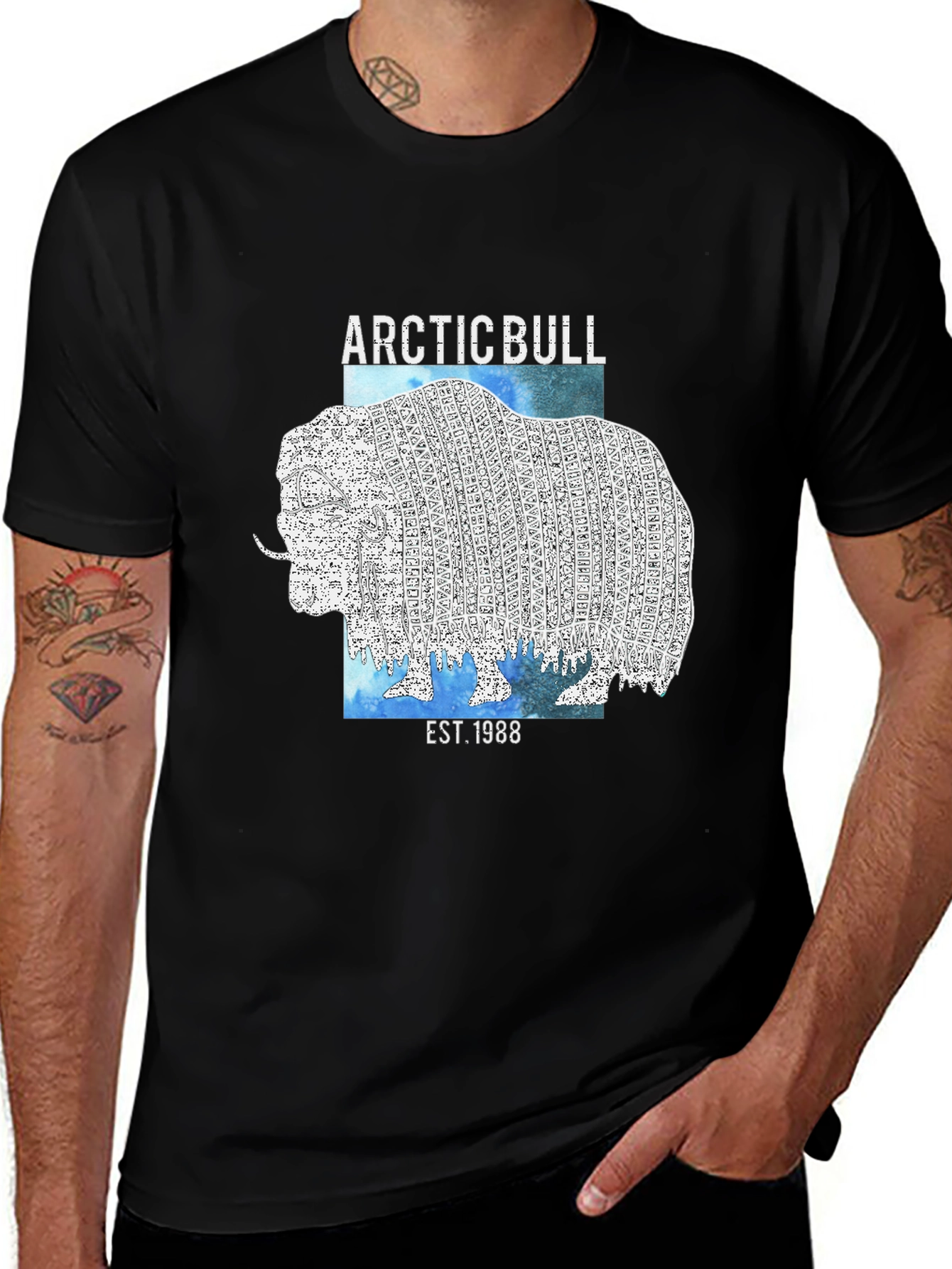 Arctic Bull T-Shirt - Est. 1988 Graphic Tee