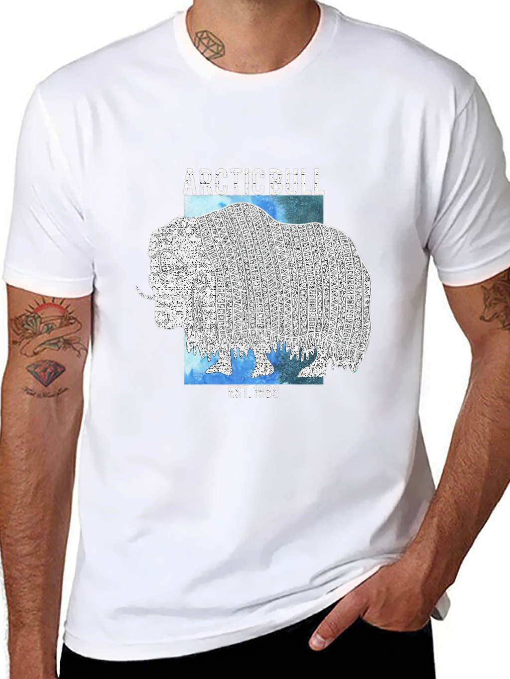 Arctic Bull T-Shirt - Est. 1988 Graphic Tee