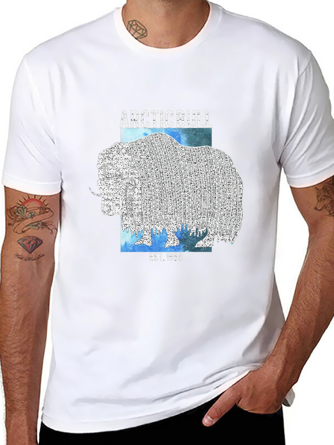 Arctic Bull T-Shirt - Est. 1988 Graphic Tee
