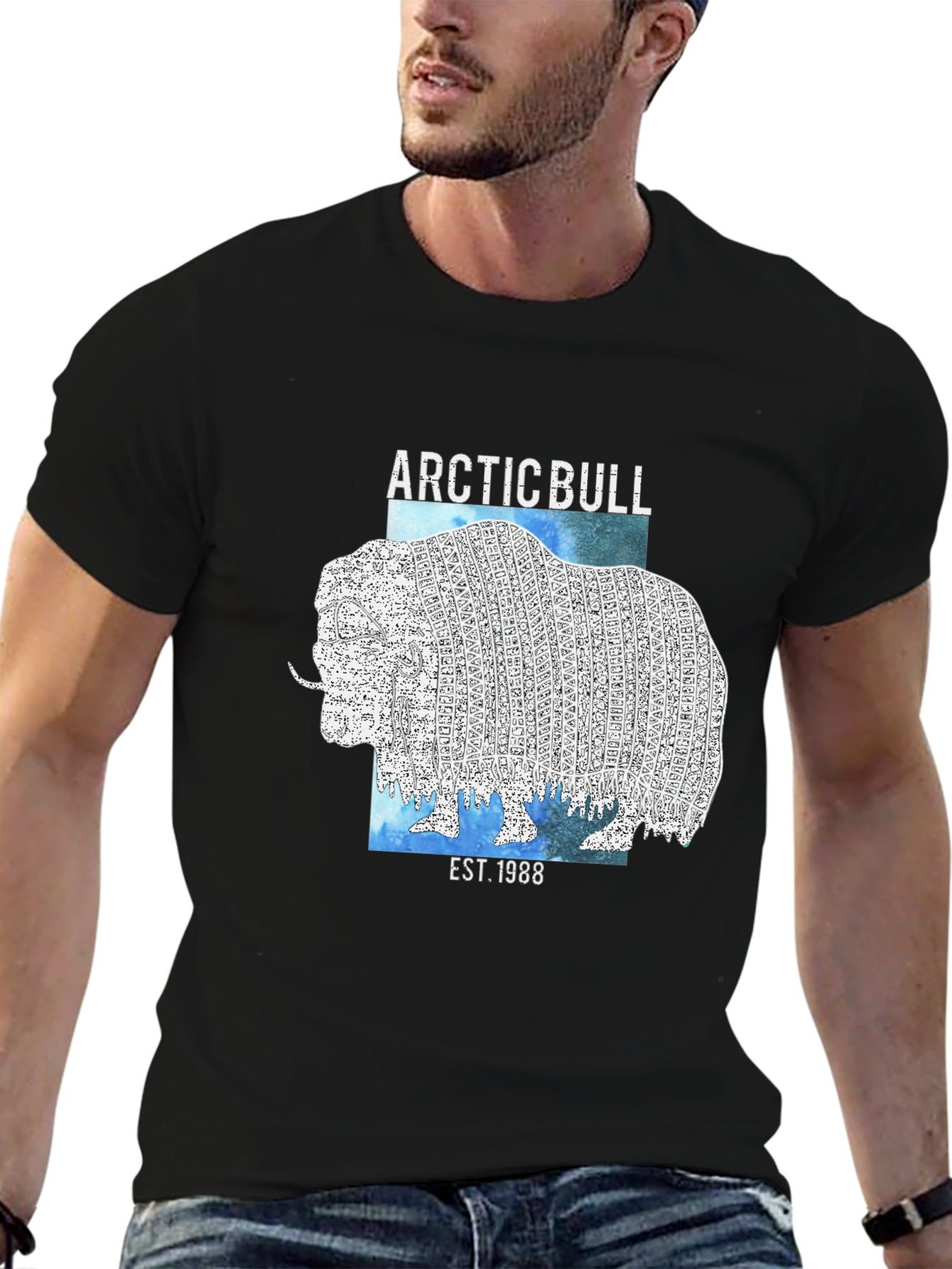Arctic Bull T-Shirt - Est. 1988 Graphic Tee
