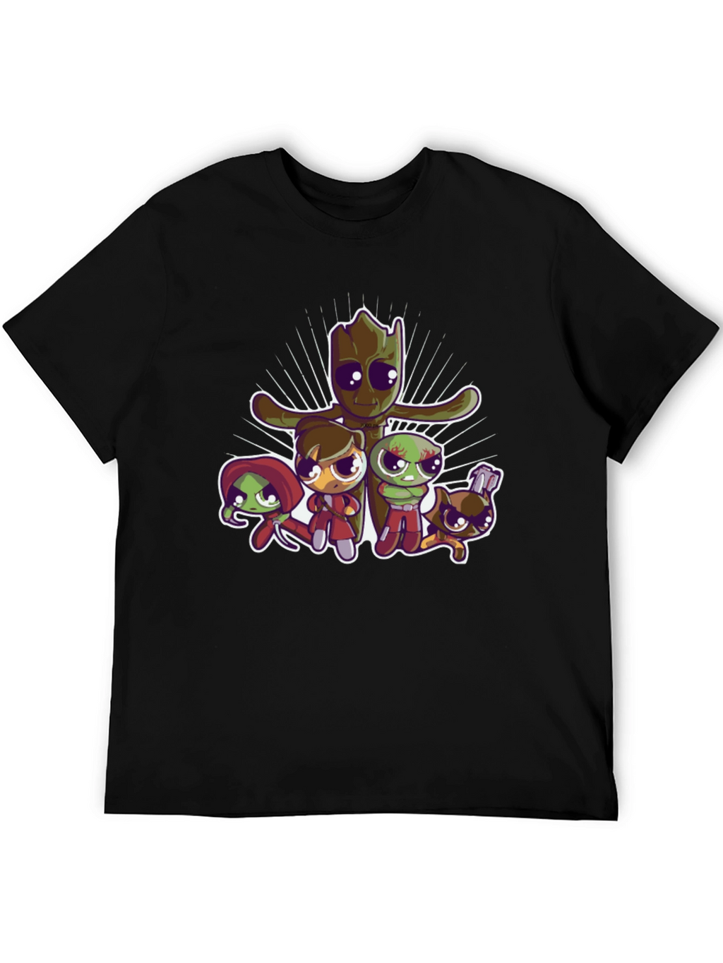 Guardians of the Galaxy Parody T-Shirt - Black