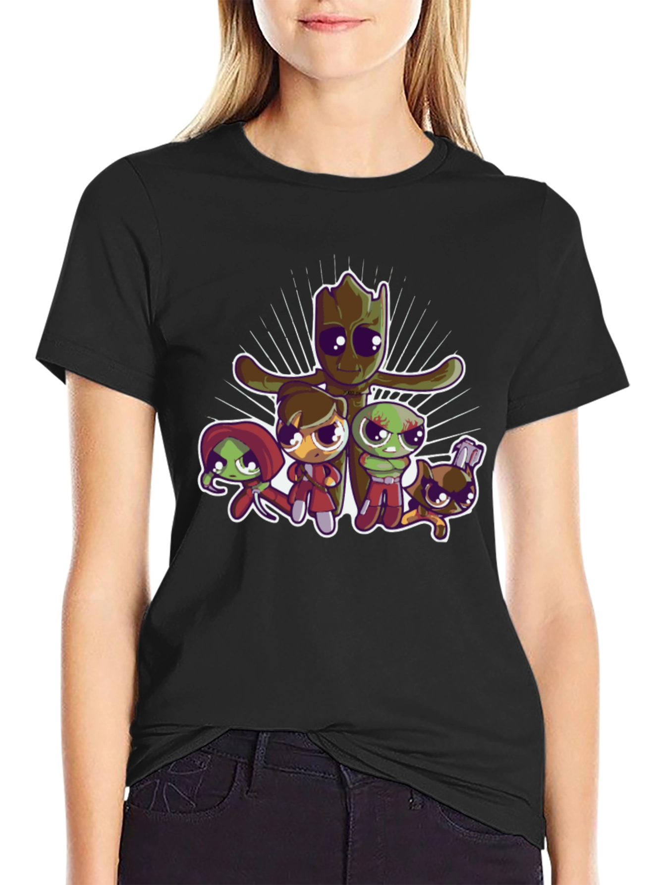 Guardians of the Galaxy Parody T-Shirt - Black