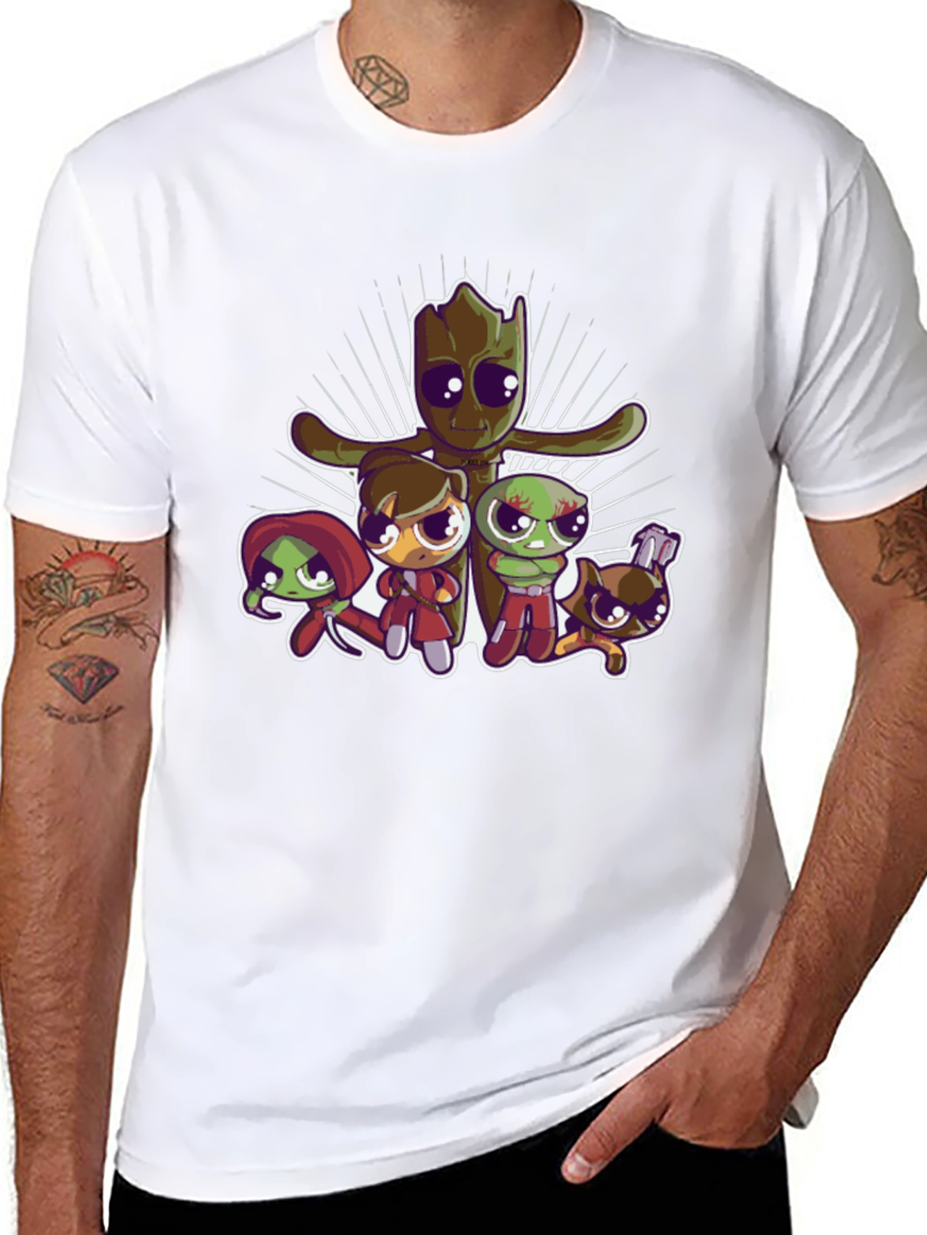 Guardians of the Galaxy Parody T-Shirt - Black