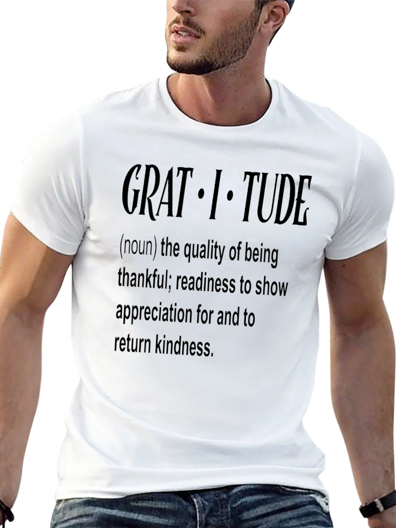 Gratitude Definition Graphic T-Shirt