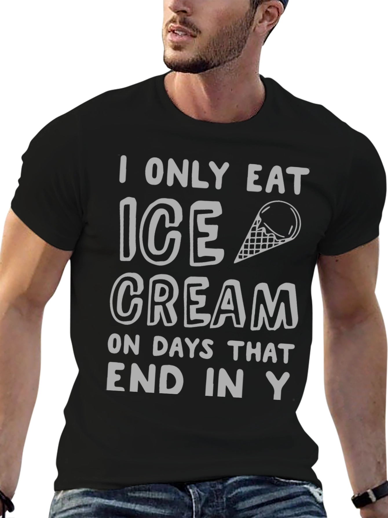 Funny Ice Cream Days T-Shirt - Soft Cotton Tee
