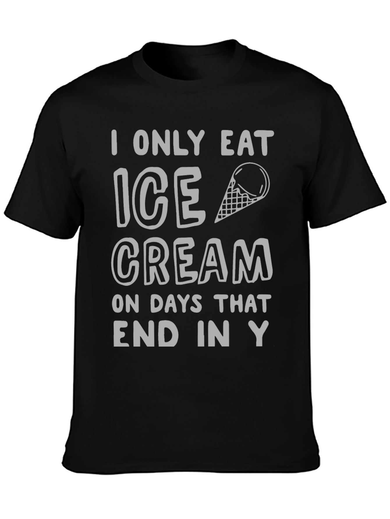 Funny Ice Cream Days T-Shirt - Soft Cotton Tee