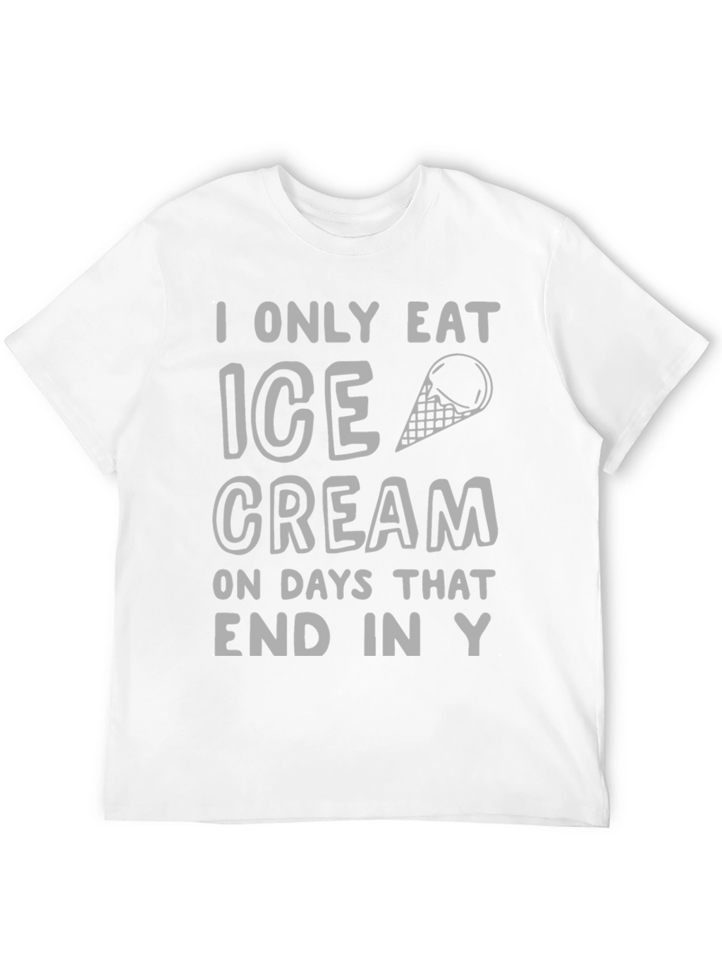 Funny Ice Cream Days T-Shirt - Soft Cotton Tee