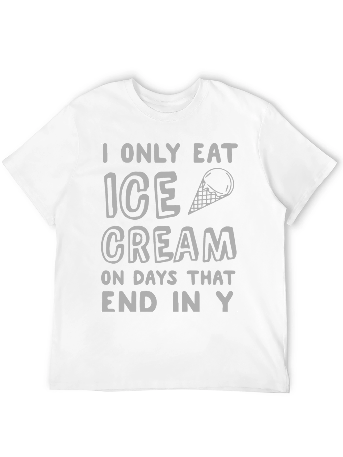 Funny Ice Cream Days T-Shirt - Soft Cotton Tee