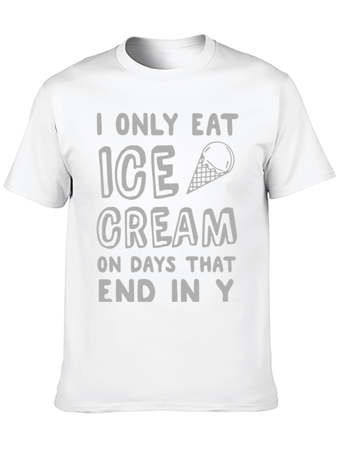 Funny Ice Cream Days T-Shirt - Soft Cotton Tee
