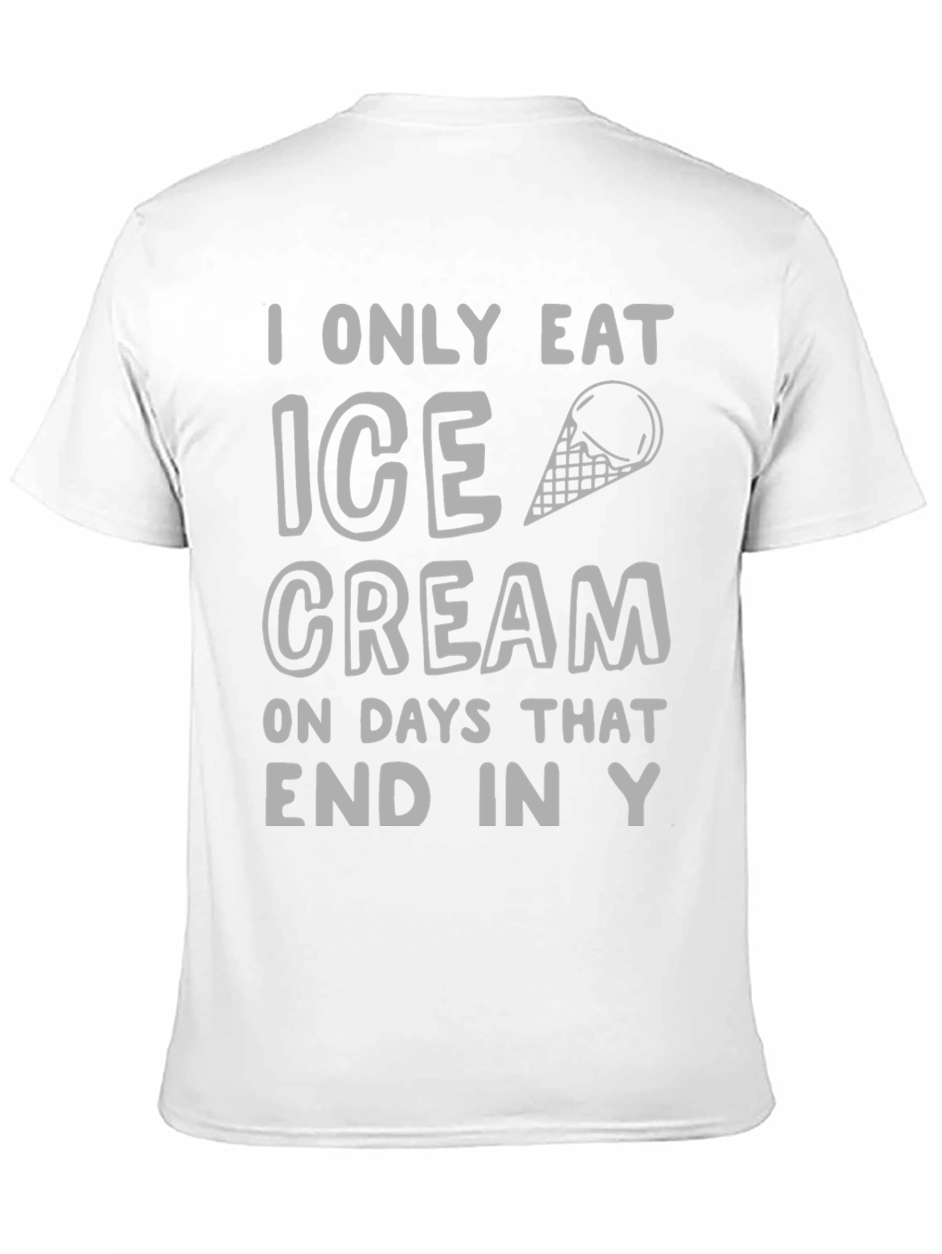 Funny Ice Cream Days T-Shirt - Soft Cotton Tee