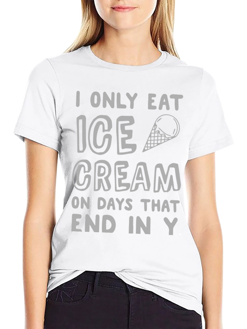 Funny Ice Cream Days T-Shirt - Soft Cotton Tee