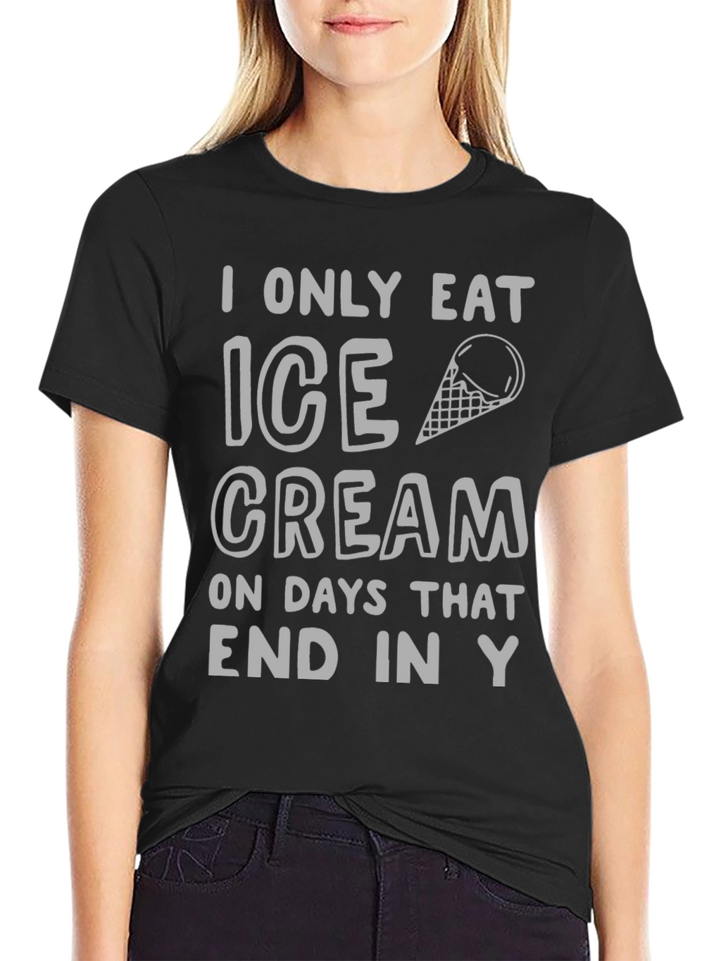 Funny Ice Cream Days T-Shirt - Soft Cotton Tee