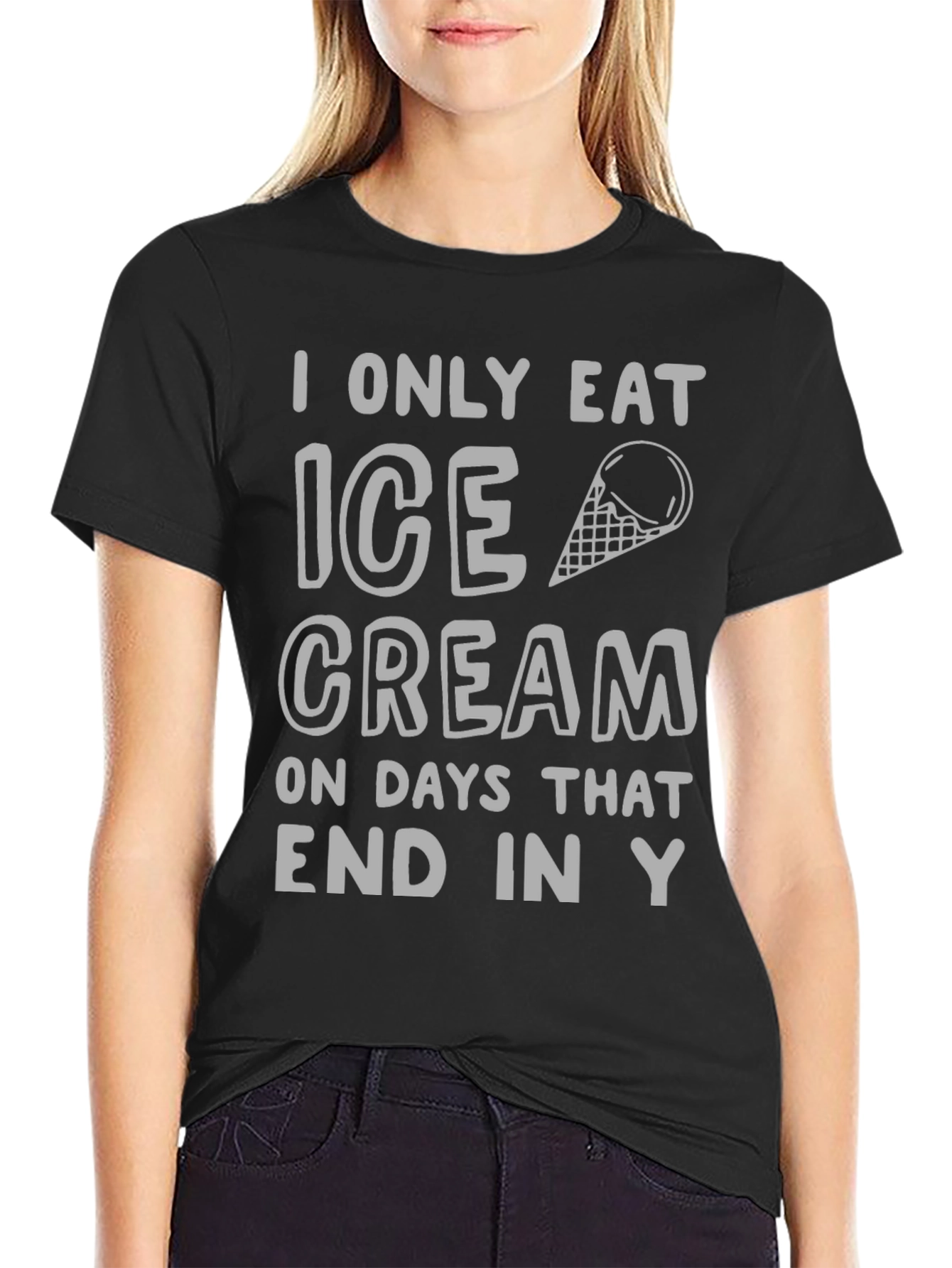 Funny Ice Cream Days T-Shirt - Soft Cotton Tee