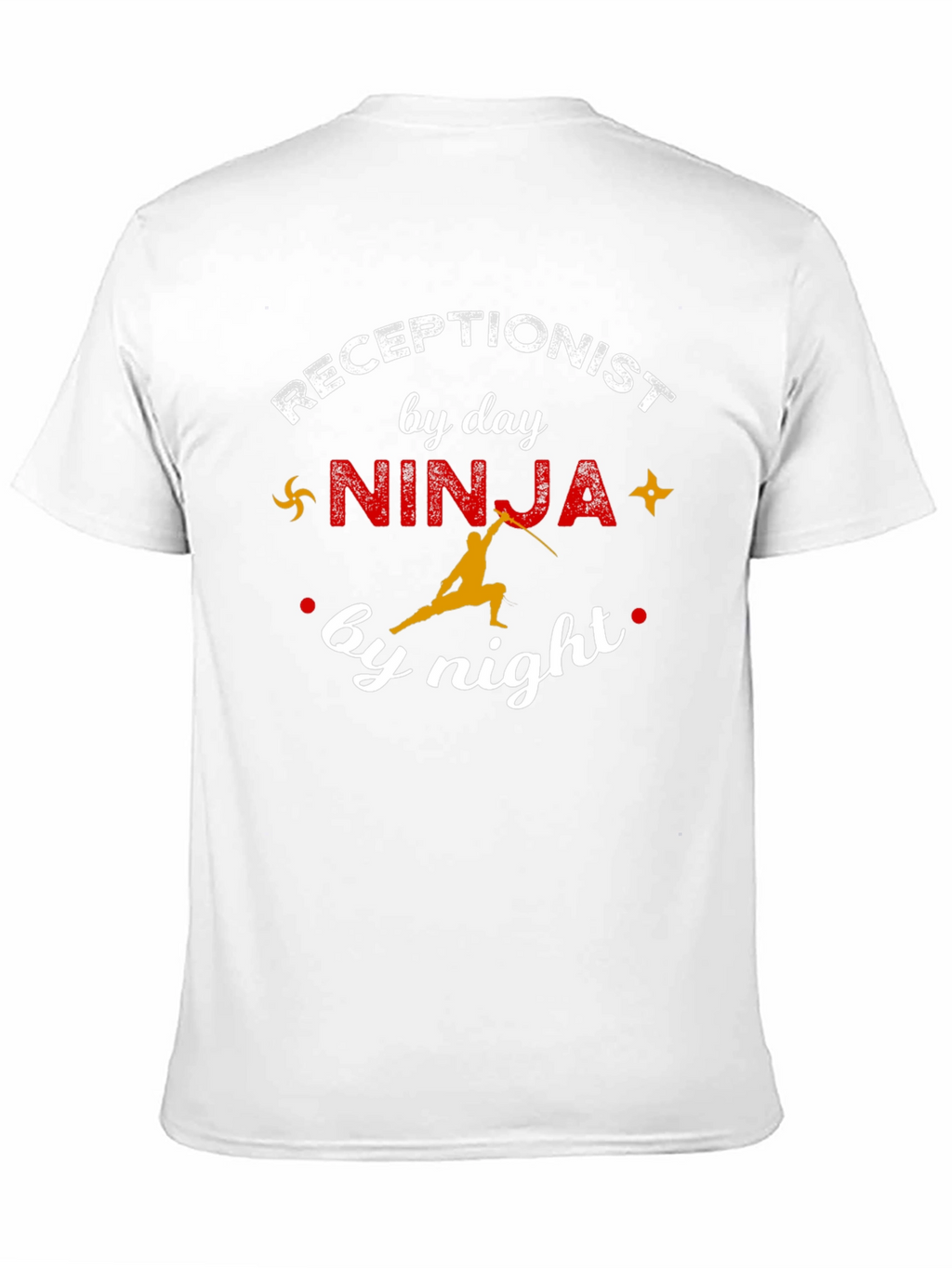 Receptionist Ninja Graphic T-Shirt