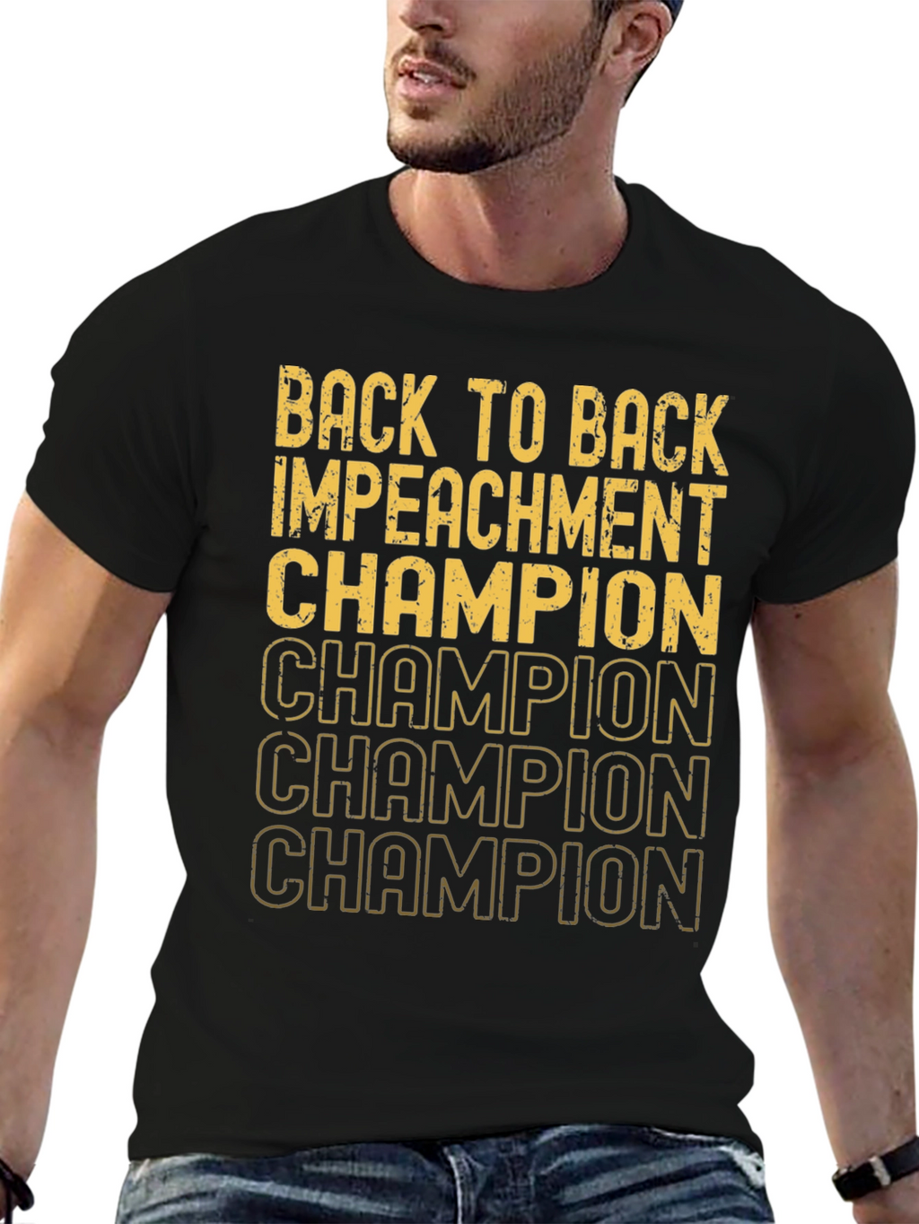 Back to Back Impeachment Champion Graphic Tee