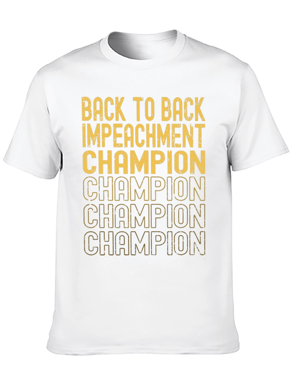 Back to Back Impeachment Champion Graphic Tee