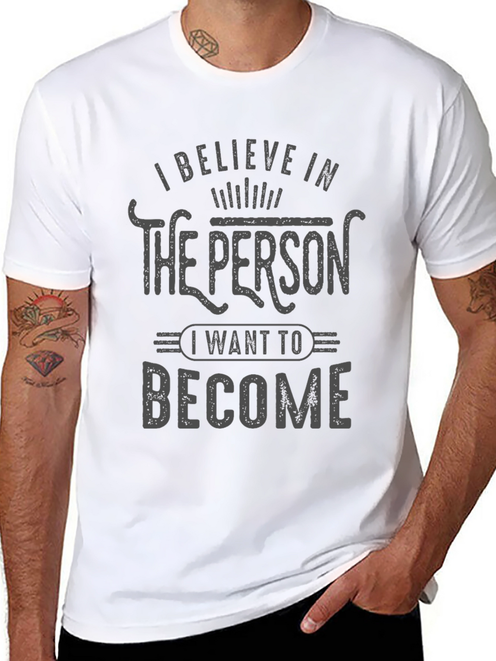 Believe in Yourself Graphic Tee - Mens