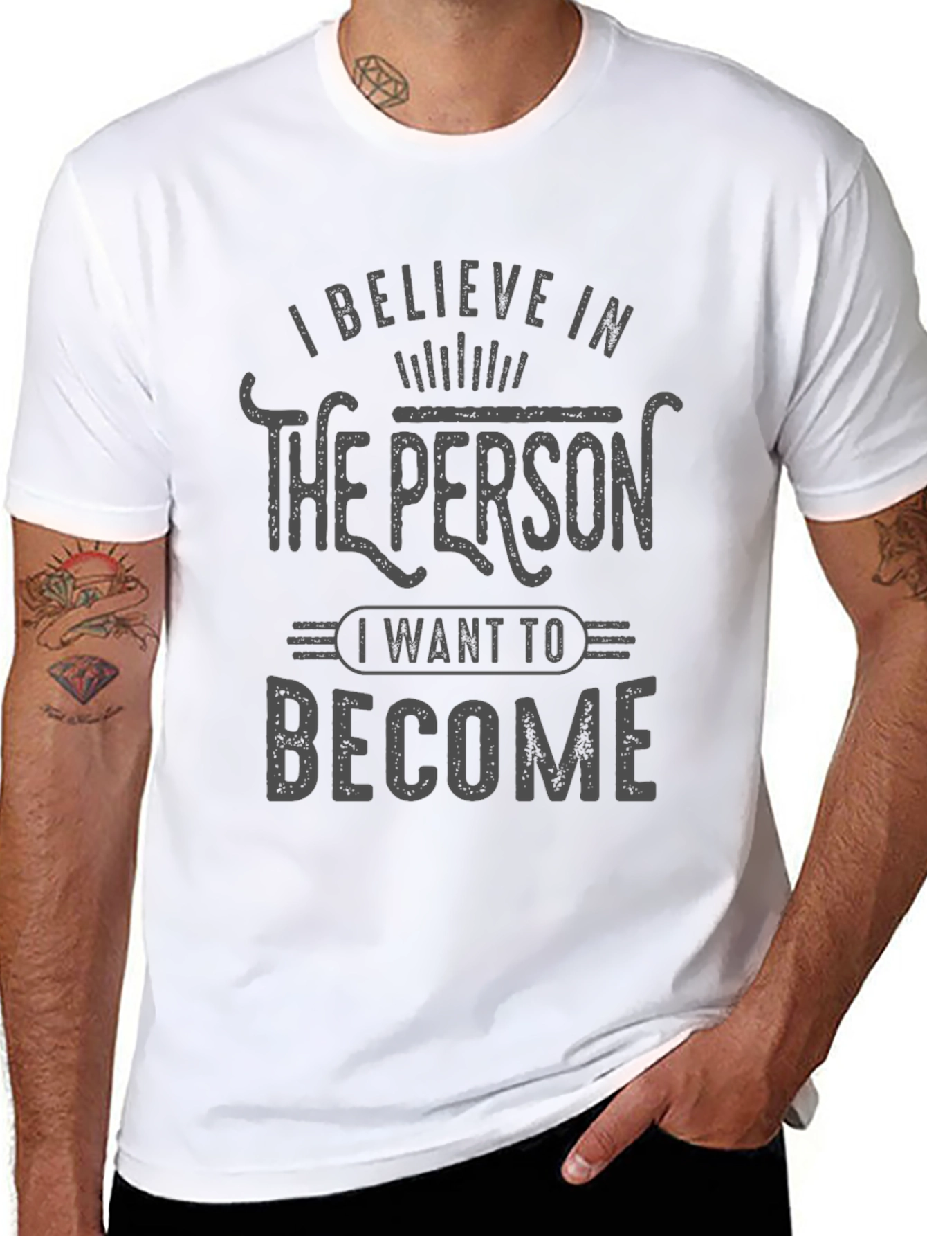 Believe in Yourself Graphic Tee - Mens