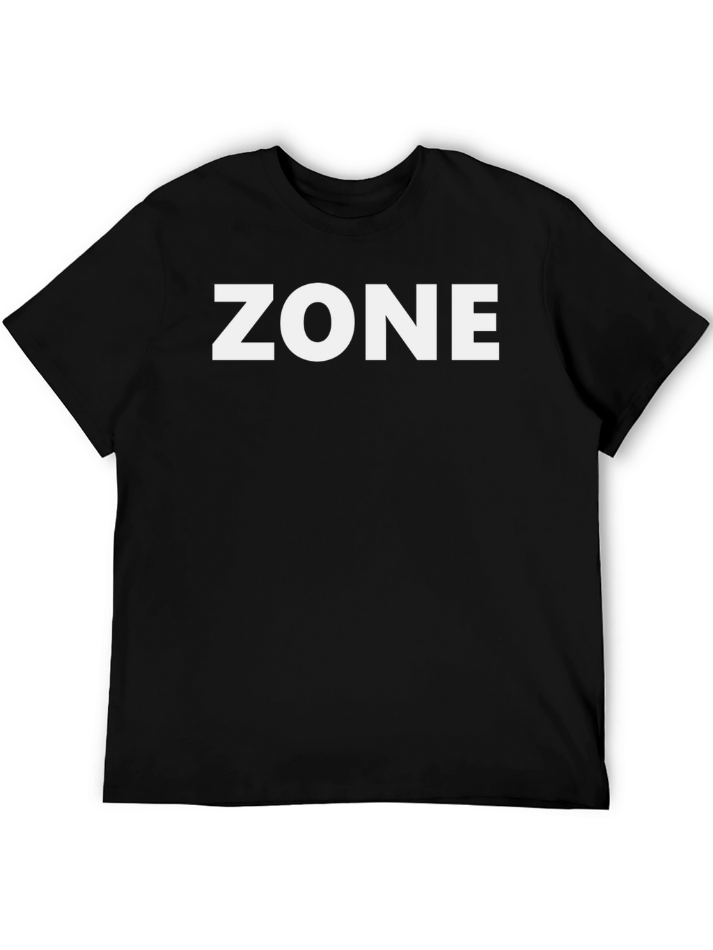 ZONE Bold Graphic T-Shirt - Black