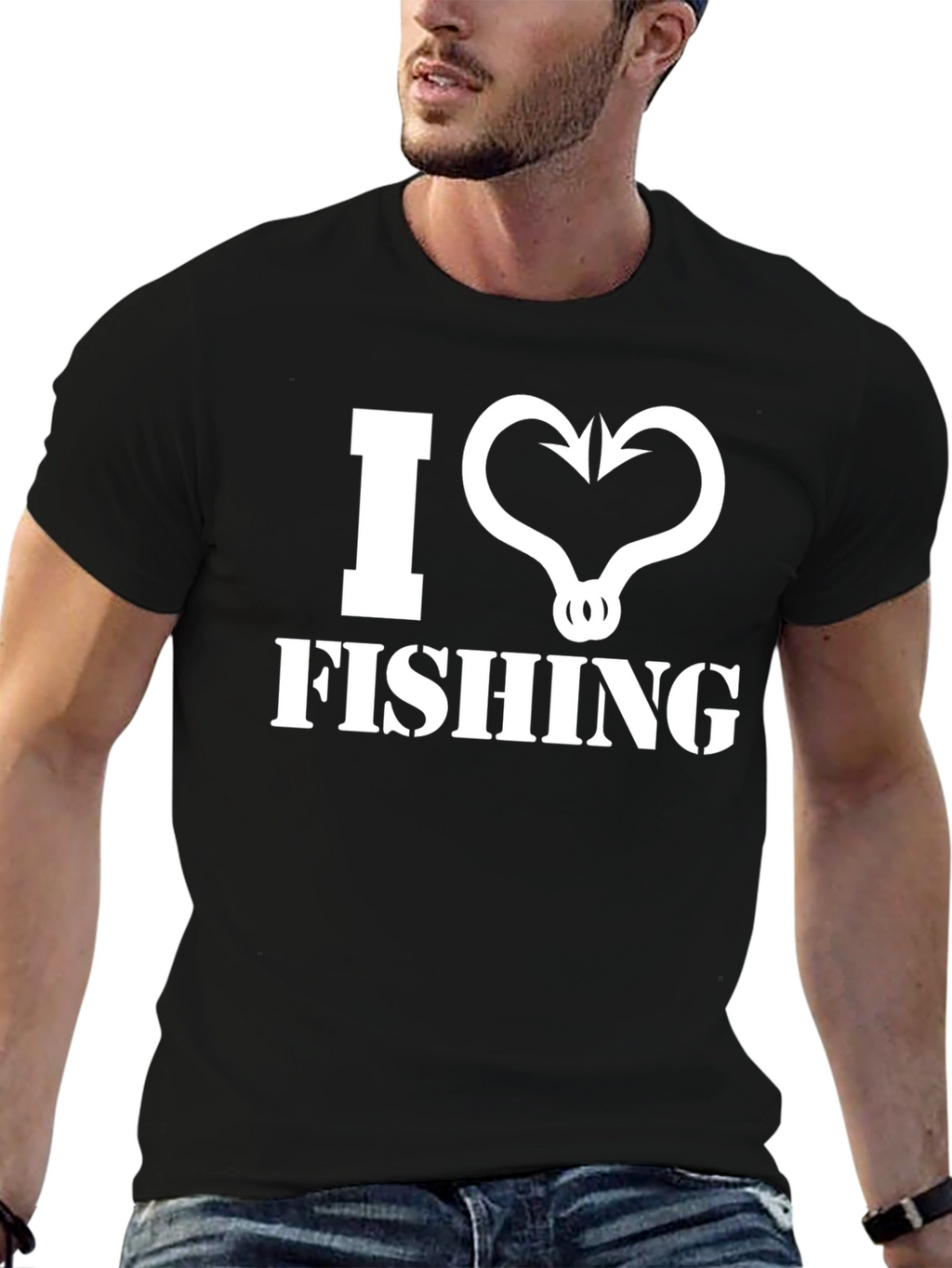 I Heart Fishing - Anglers Graphic Tee