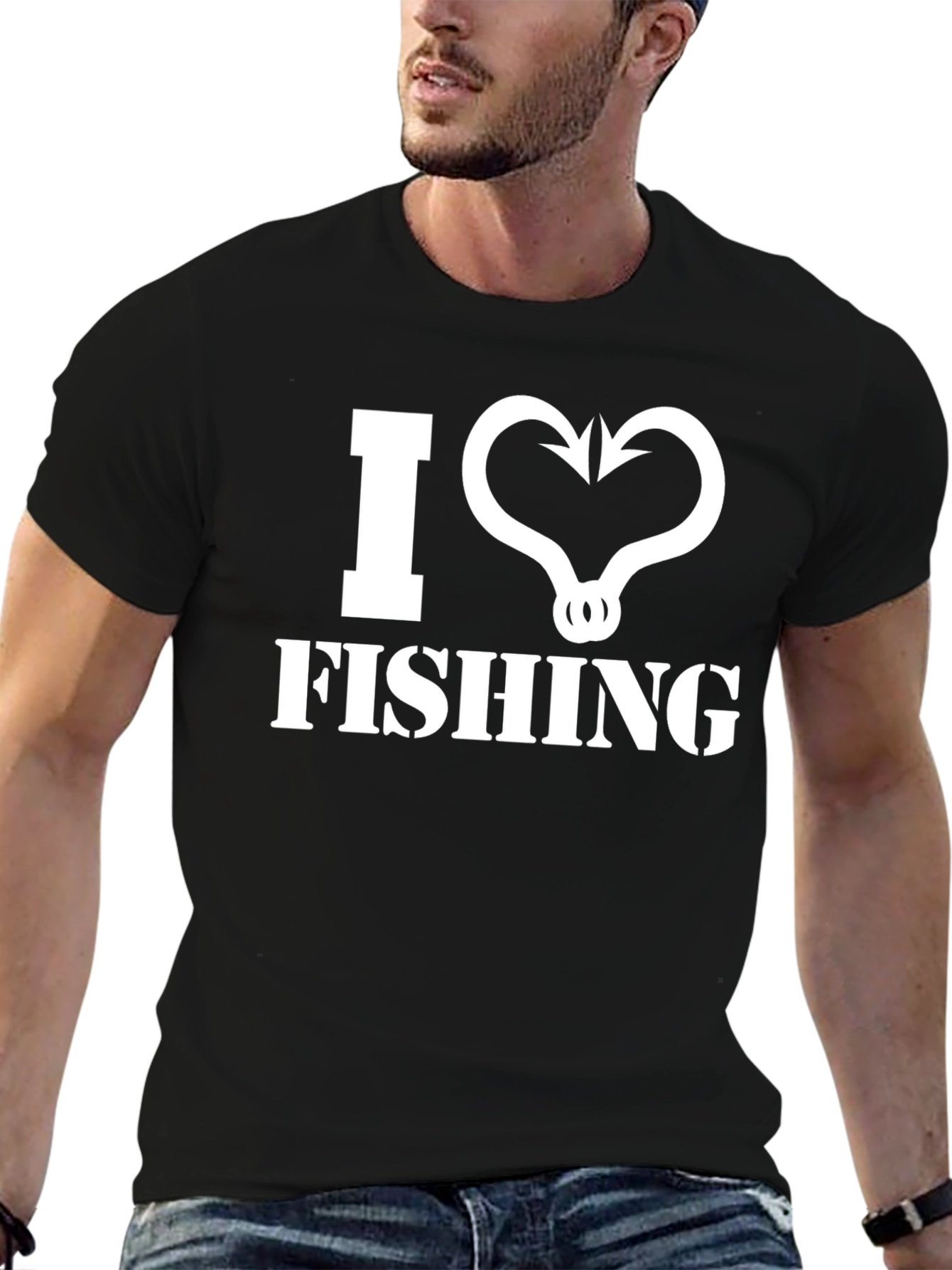 I Heart Fishing - Anglers Graphic Tee