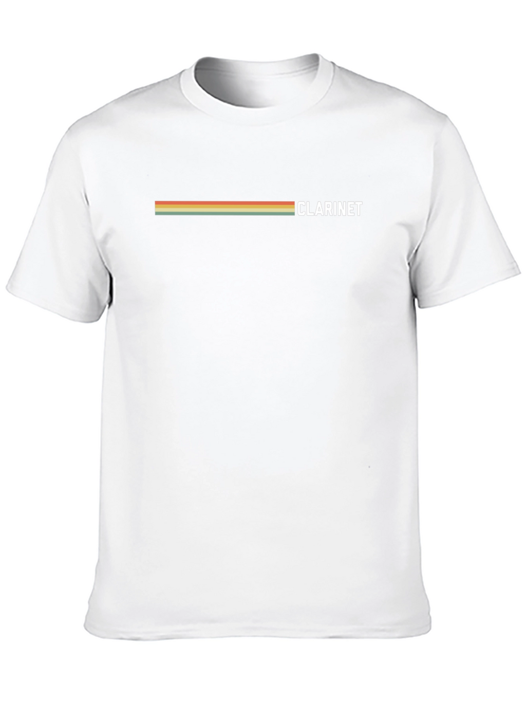 Retro Clarinet T-Shirt - Musician Gift