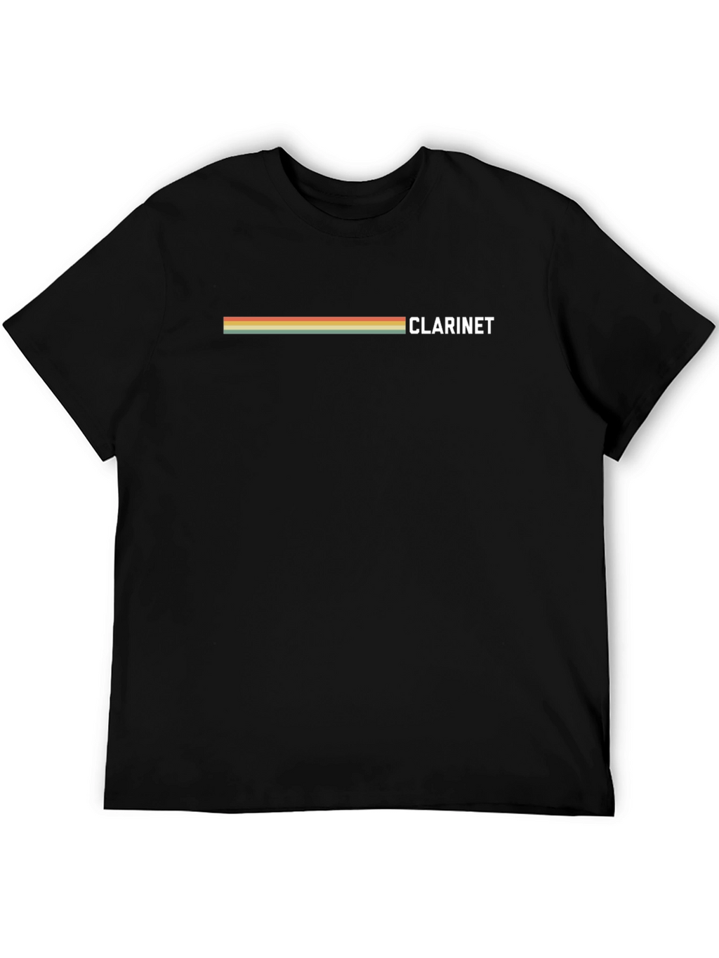 Retro Clarinet T-Shirt - Musician Gift