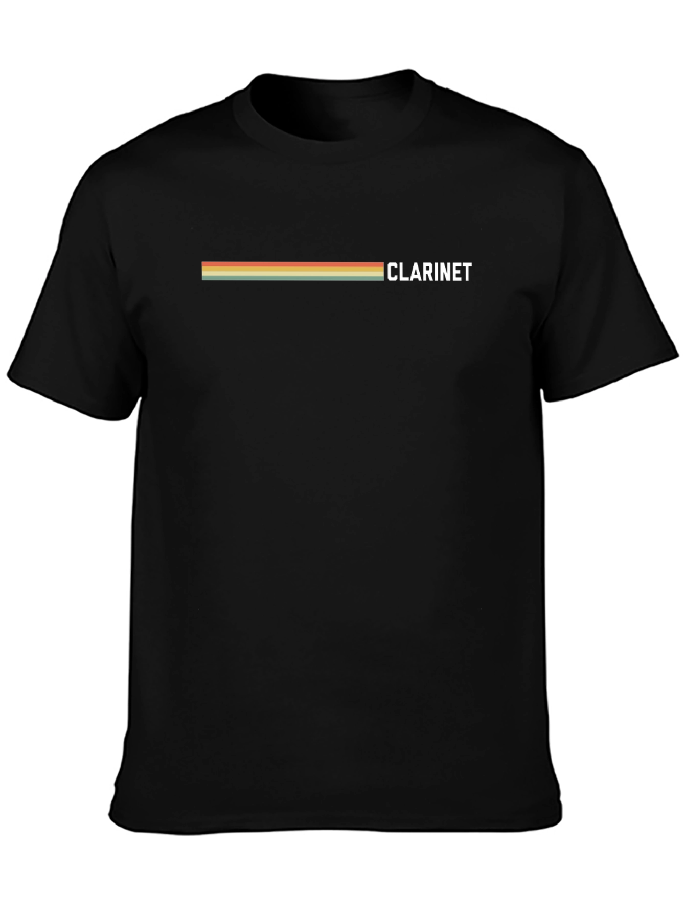 Retro Clarinet T-Shirt - Musician Gift