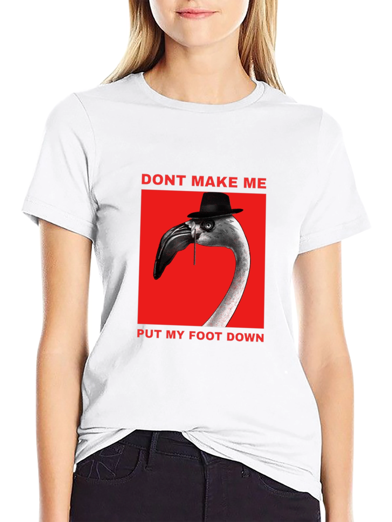 Funny Flamingo Dont Make Me T-Shirt