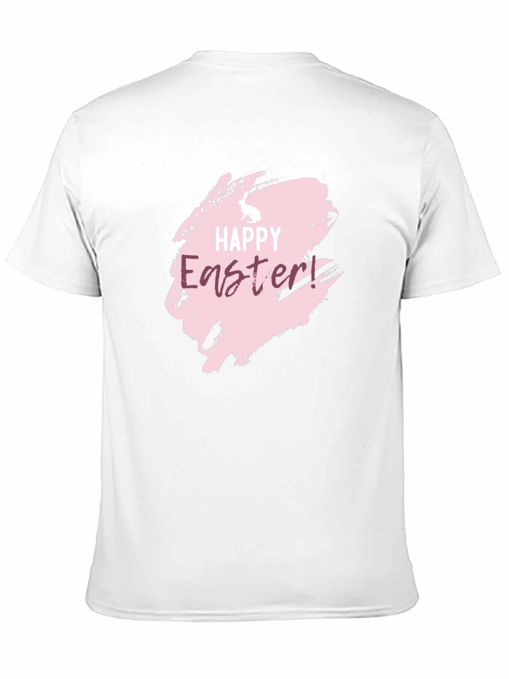 Happy Easter Graphic Black Tee