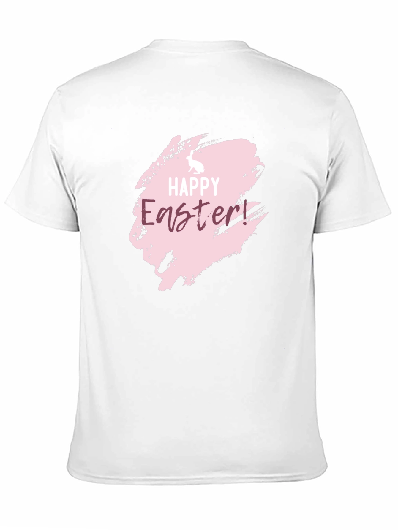 Happy Easter Graphic Black Tee