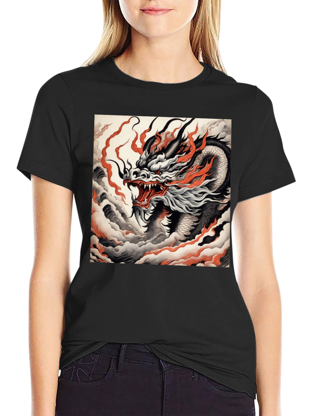 Dragon T-Shirt - Bold Graphic Tee