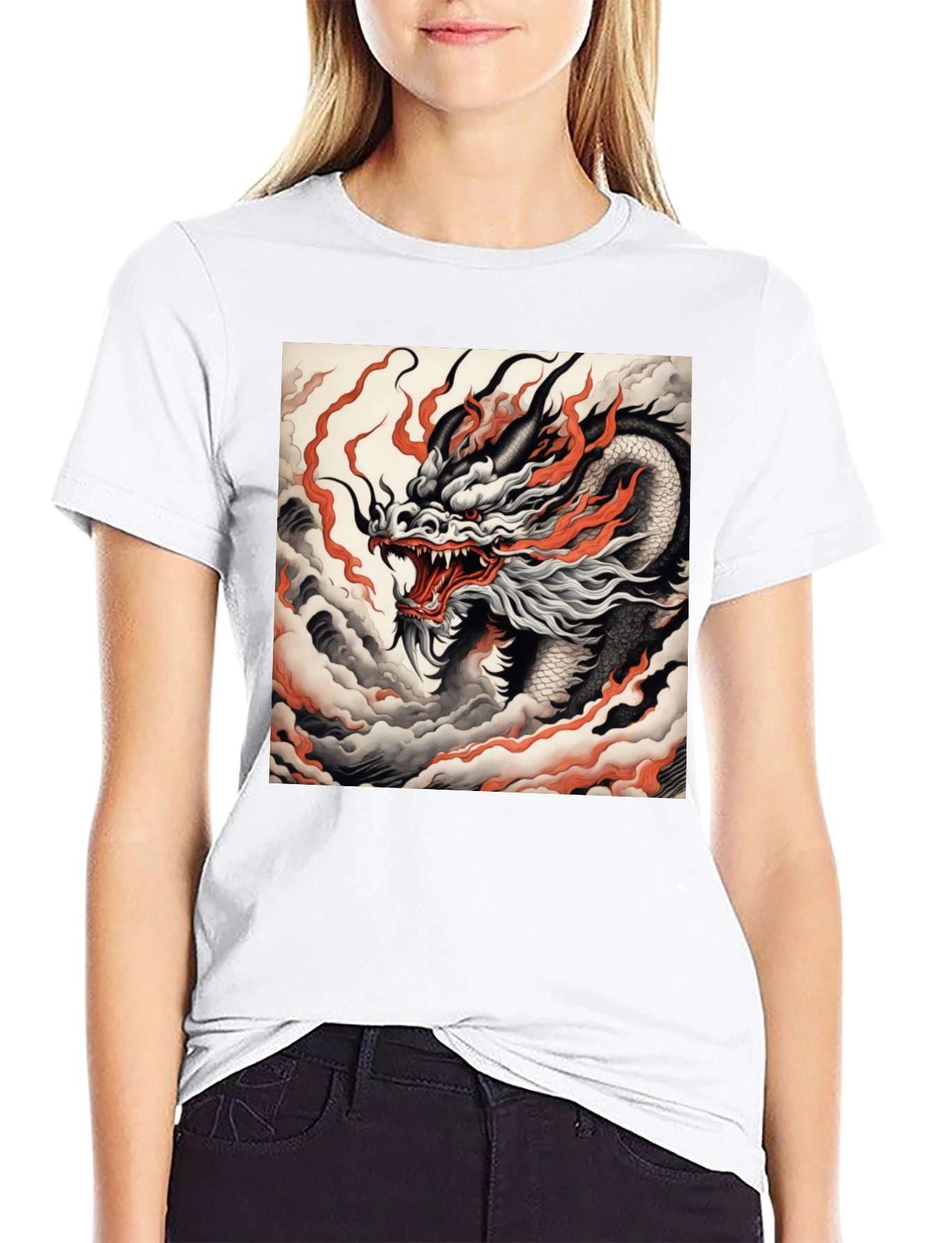 Dragon T-Shirt - Bold Graphic Tee