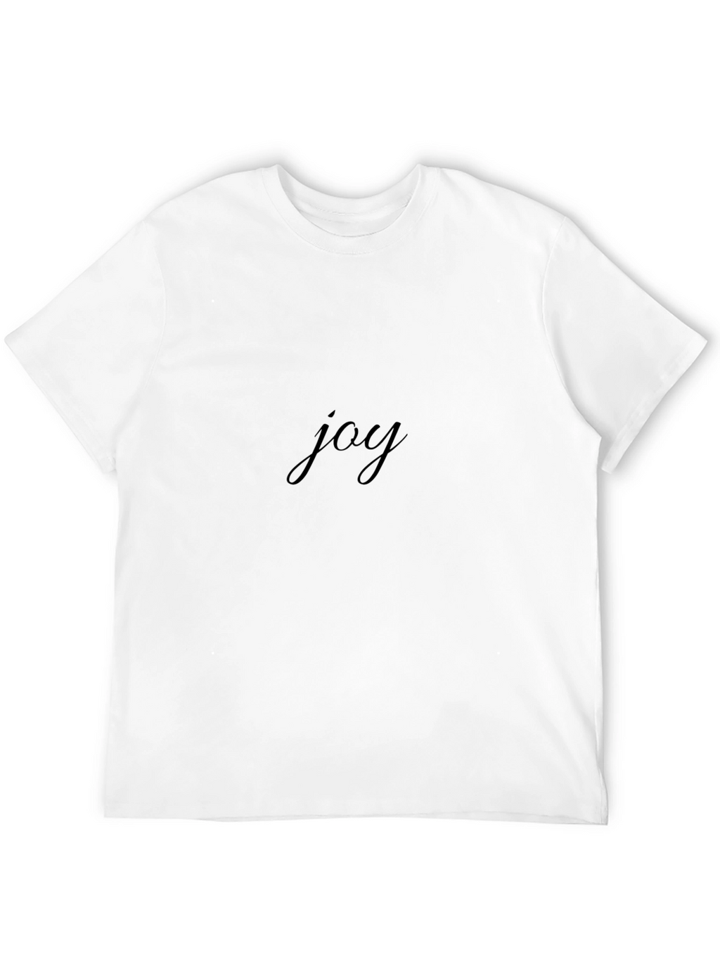 Joy Graphic Black T-Shirt