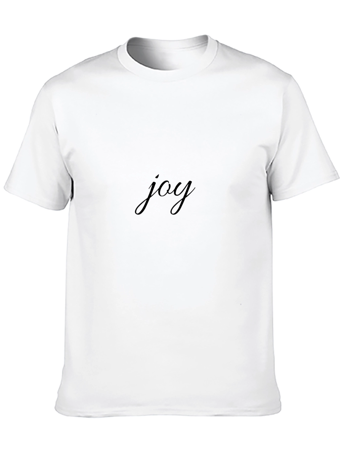Joy Graphic Black T-Shirt