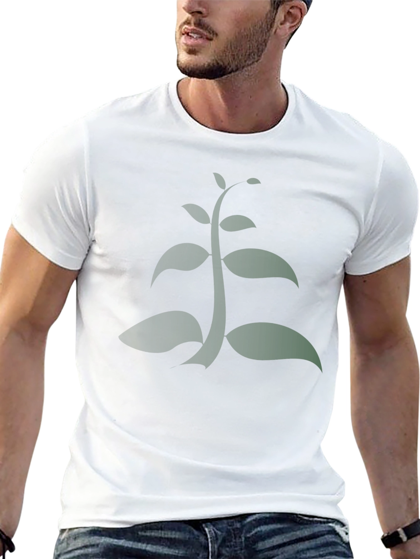 Natures Sprout Graphic Tee - Black