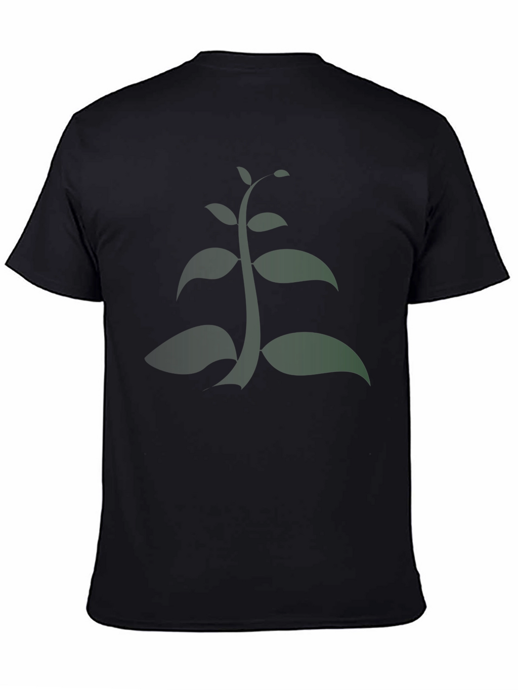 Natures Sprout Graphic Tee - Black