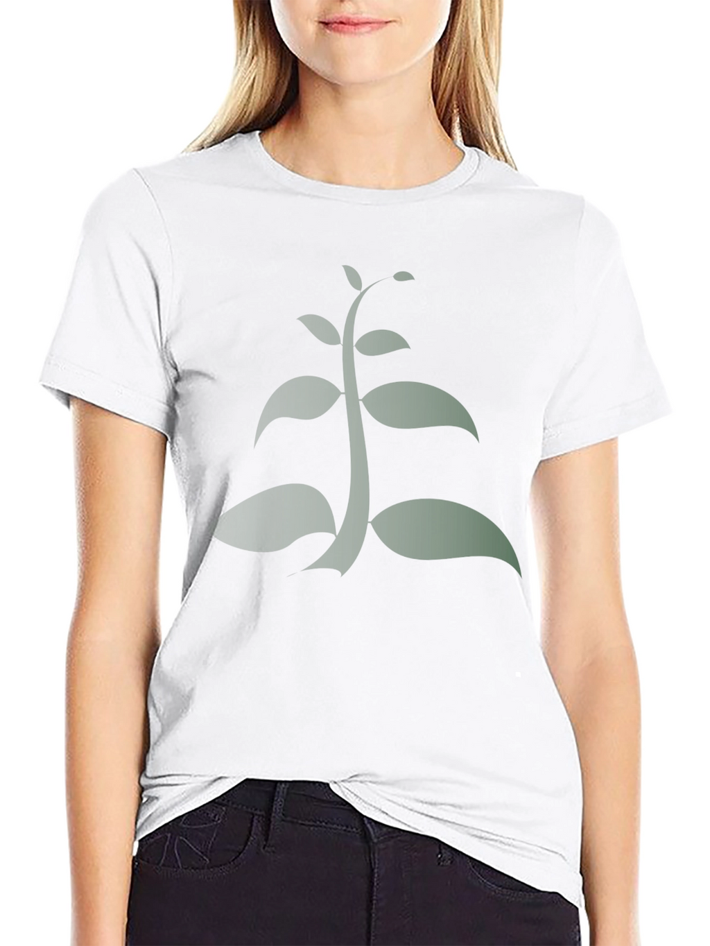 Natures Sprout Graphic Tee - Black