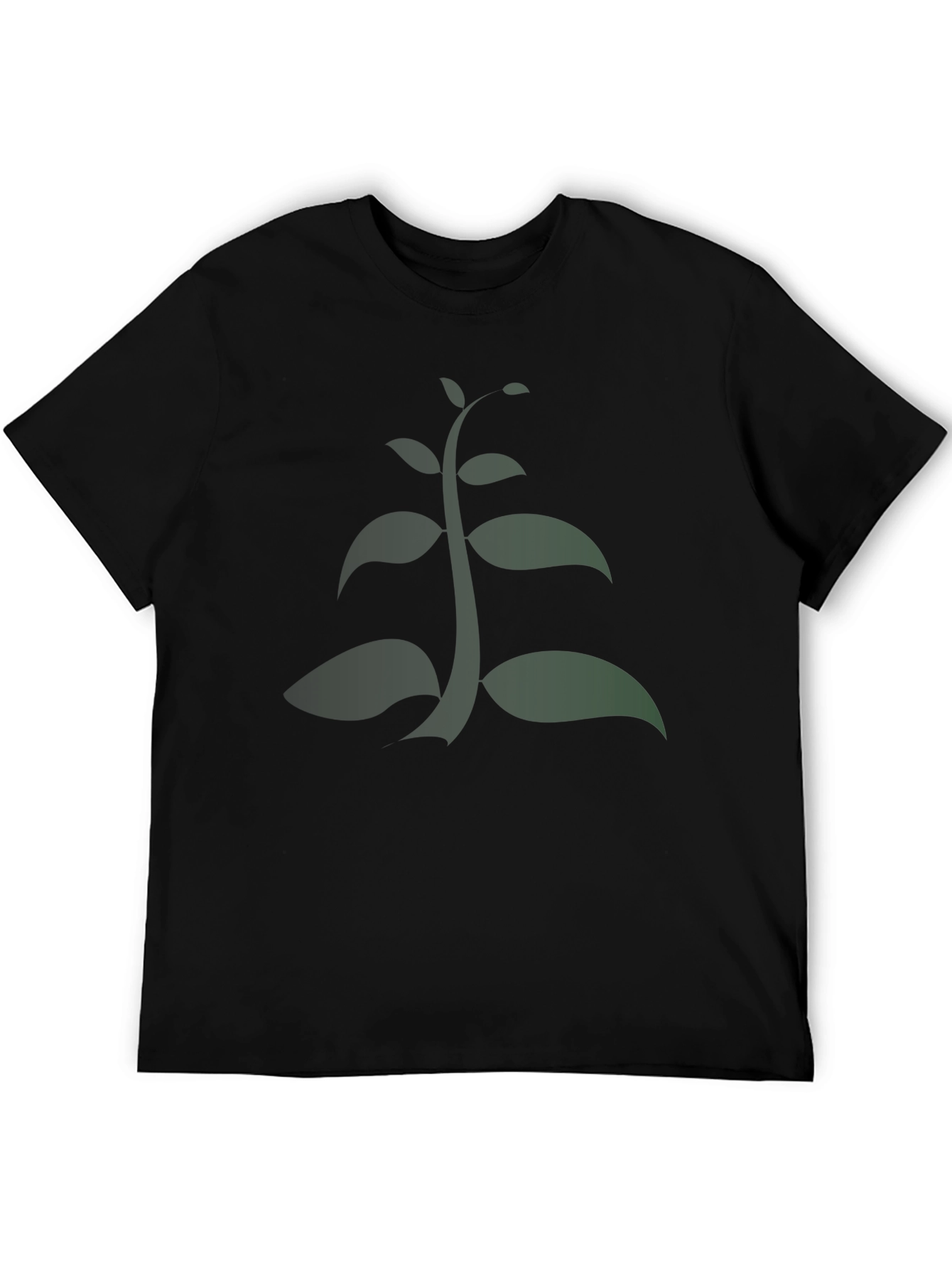 Natures Sprout Graphic Tee - Black
