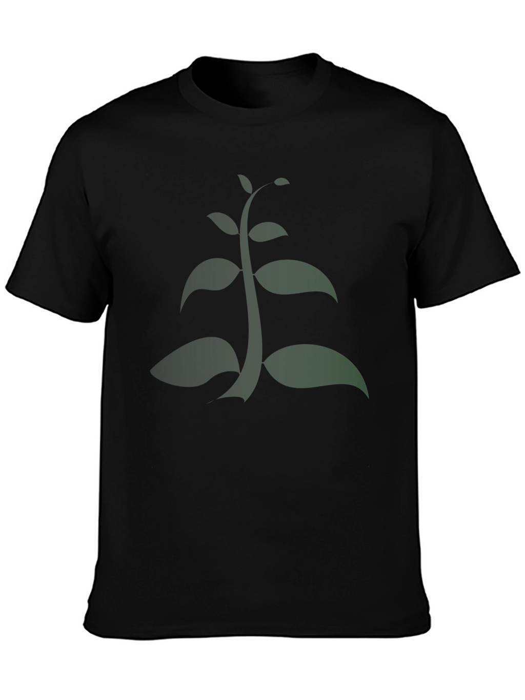 Natures Sprout Graphic Tee - Black