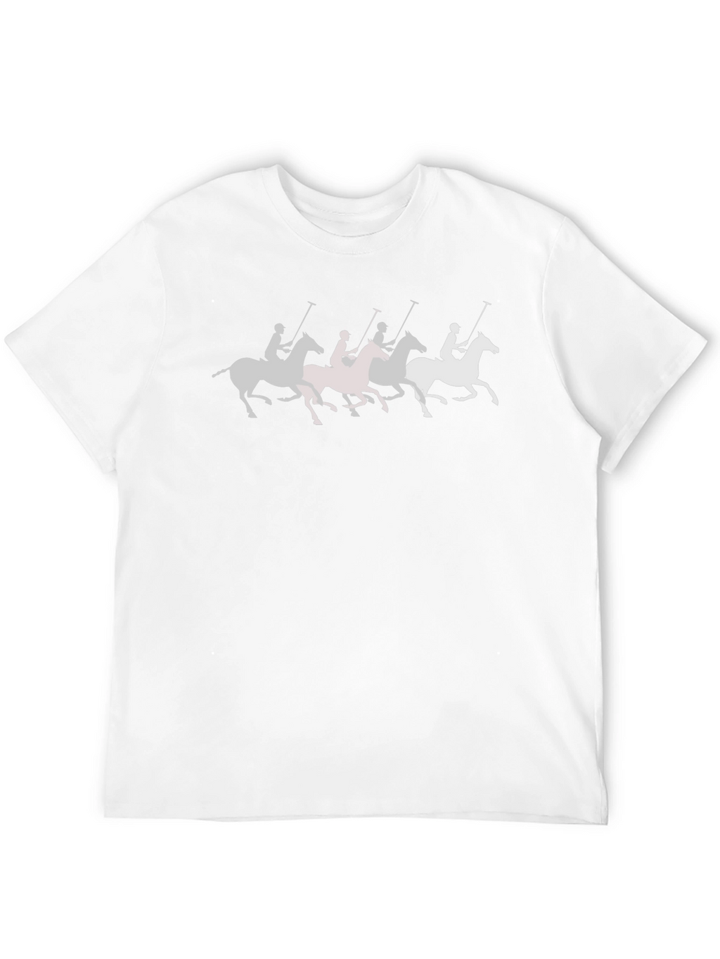 Equestrian Polo Players Graphic T-Shirt