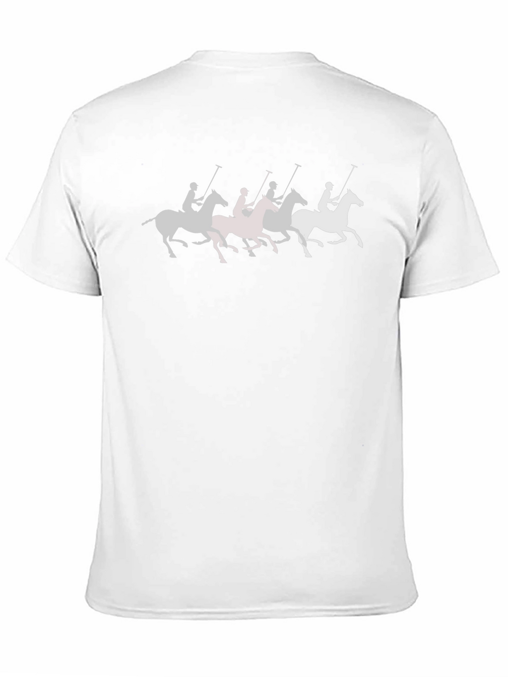 Equestrian Polo Players Graphic T-Shirt