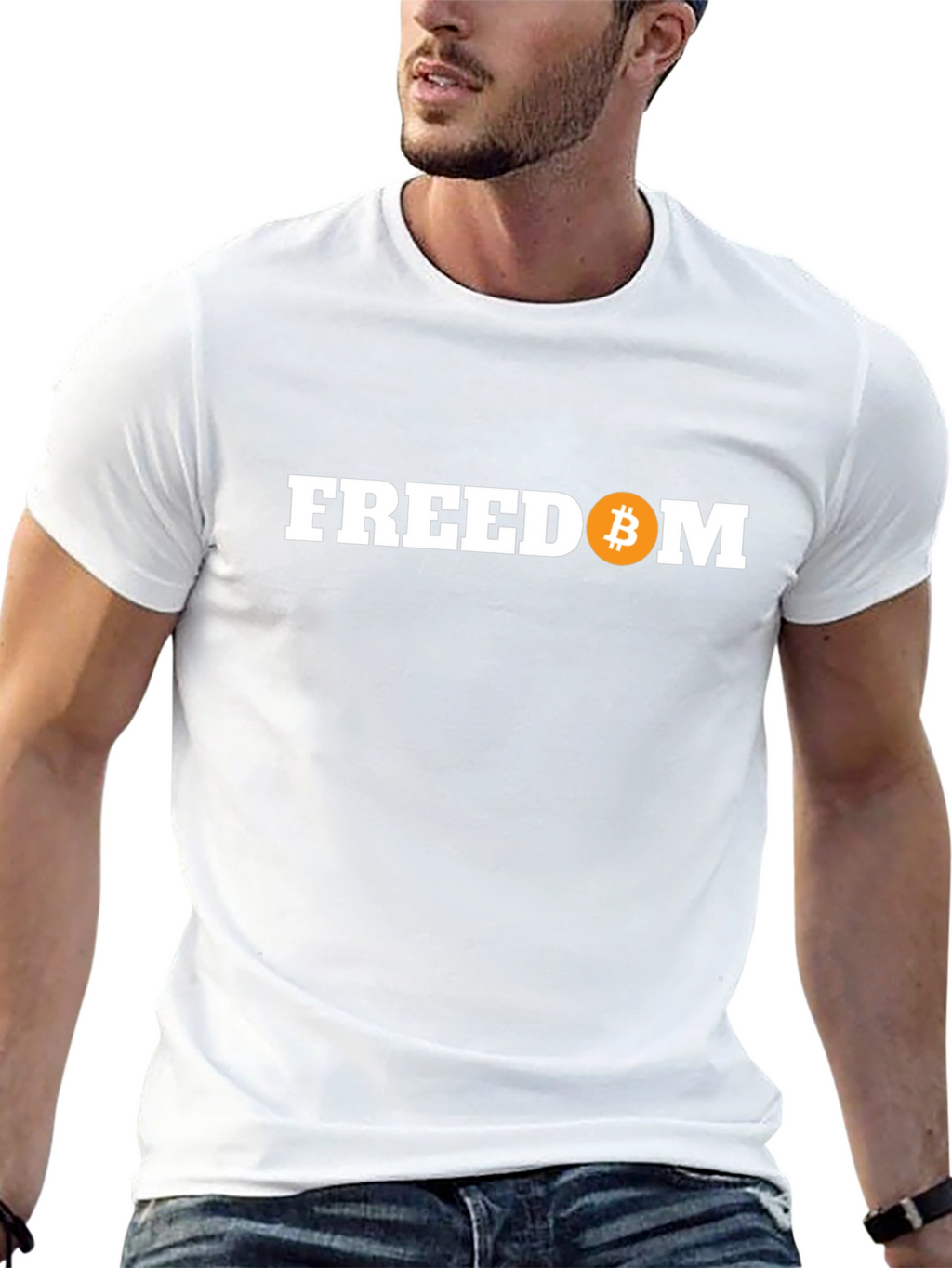Bitcoin Freedom Tee - Crypto Currency T-Shirt