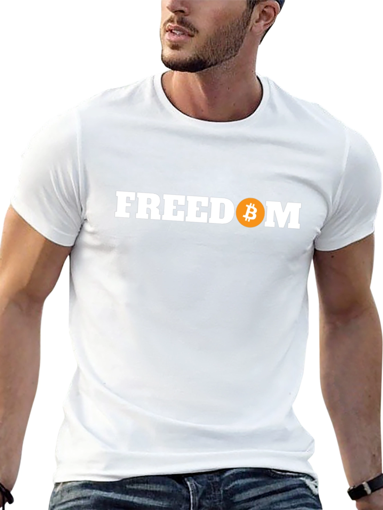 Bitcoin Freedom Tee - Crypto Currency T-Shirt