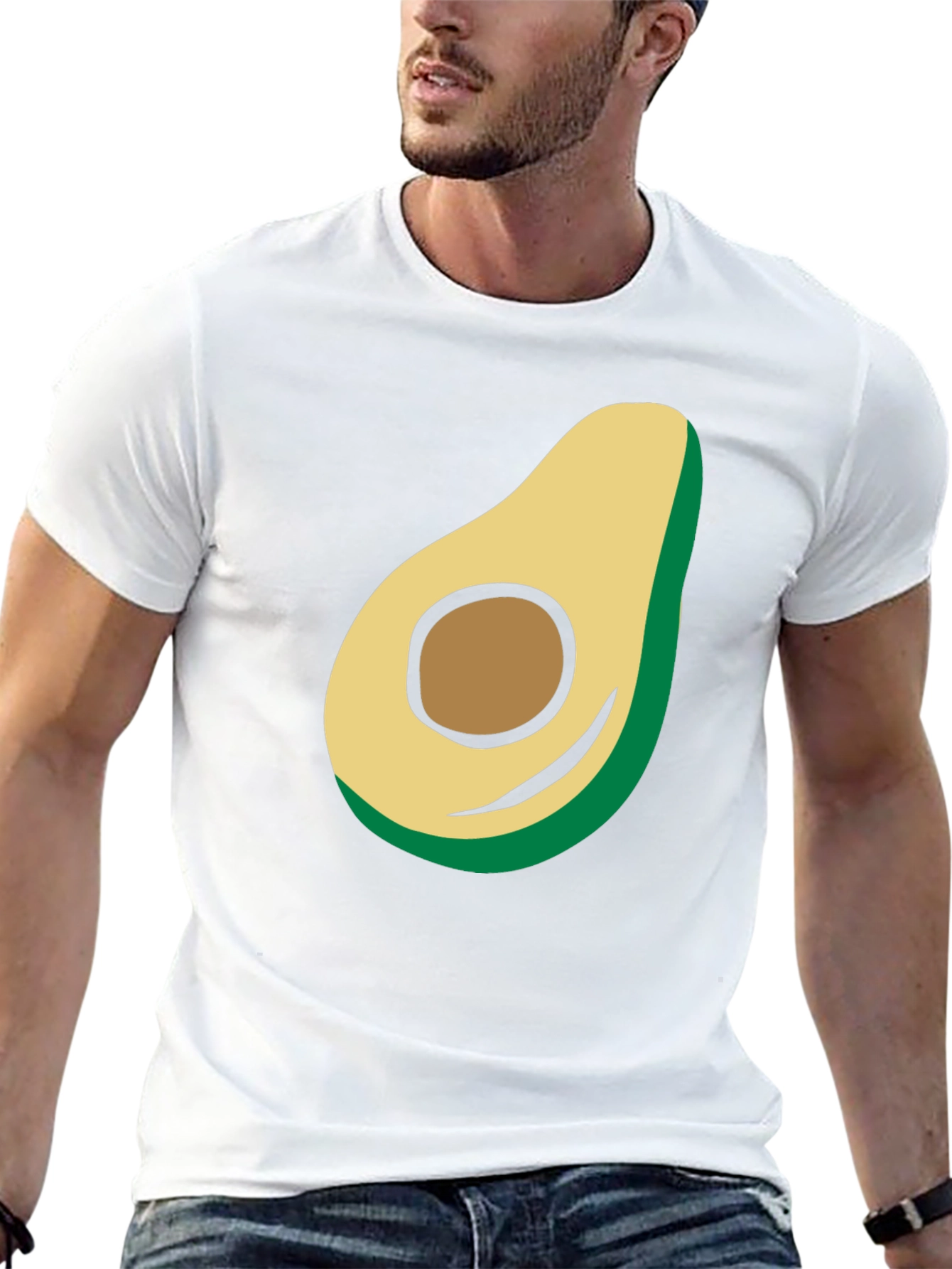 Avocado Graphic T-Shirt - Casual Menswear